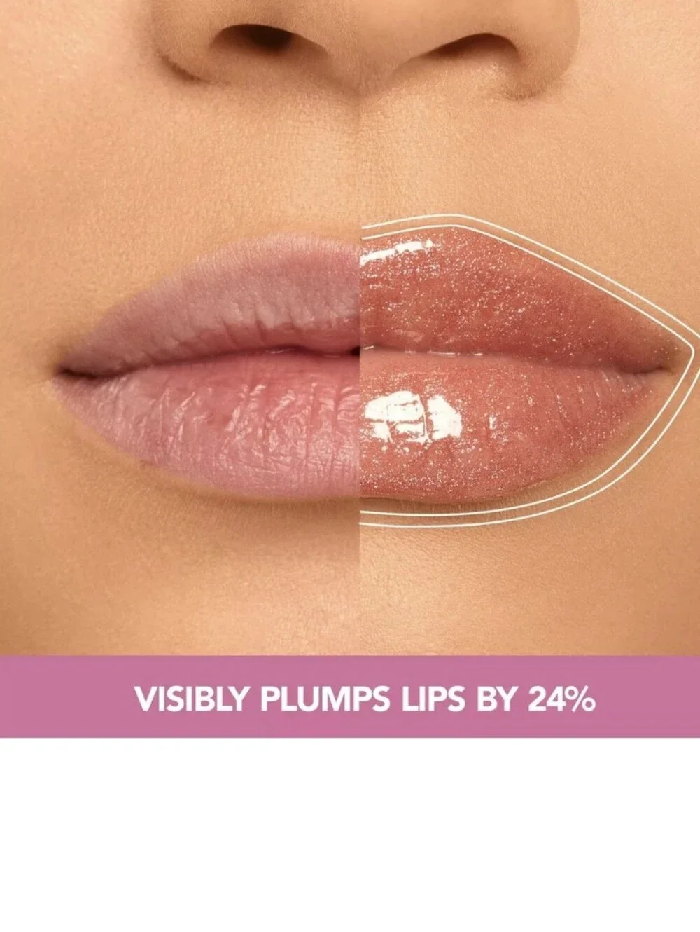 Buxom sheer glossy